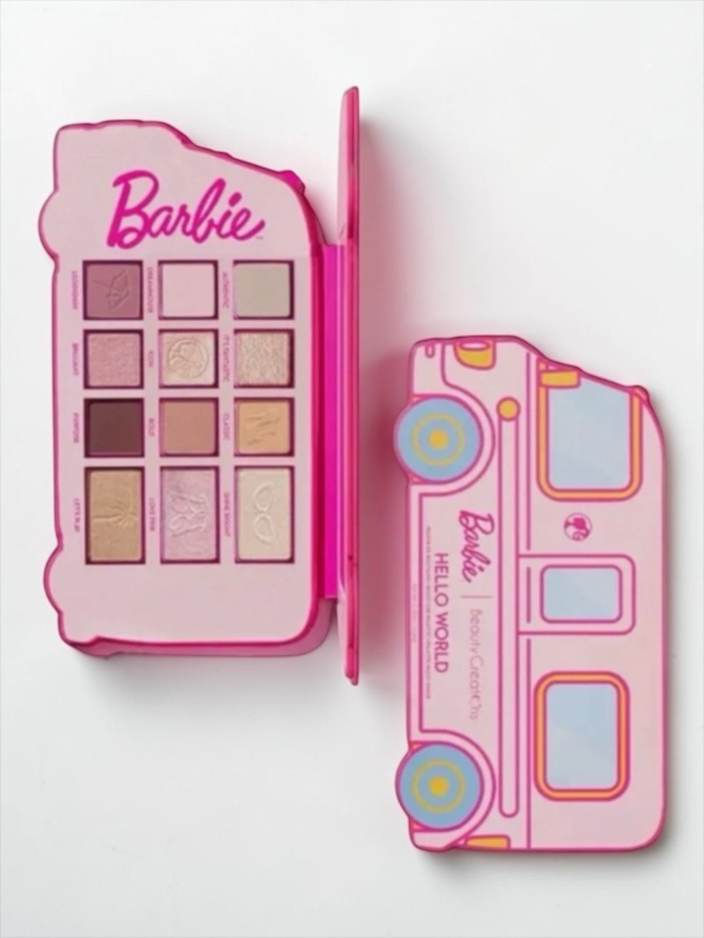 Barbie Hello World Eyeshadow Palette RV Makeup Compact Collectible NWT Sealed
